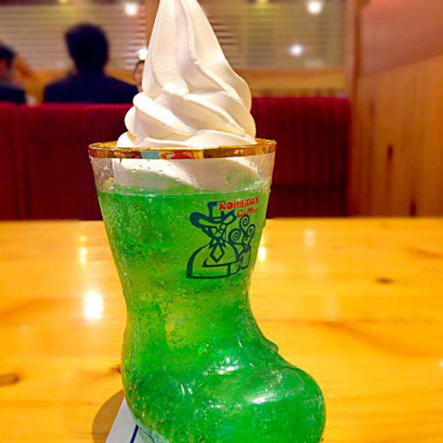 クリームソーダ コメダ珈琲店/ちゃんすぎ | Snapdish[スナップ